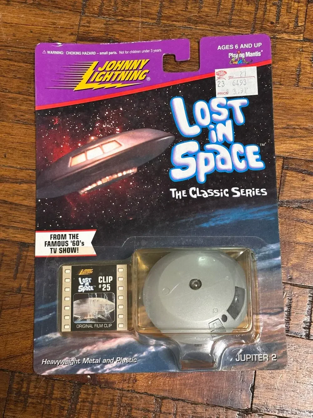 Johnny Lightning Lost In Space The Classic Series Jupiter 2 Toy Figure Clip #25